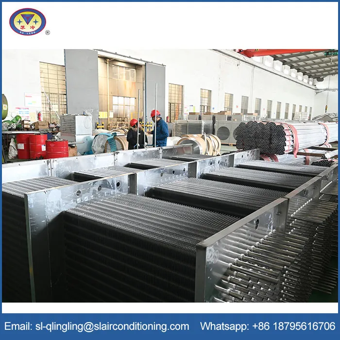 Vertikaler Blastluftkühler